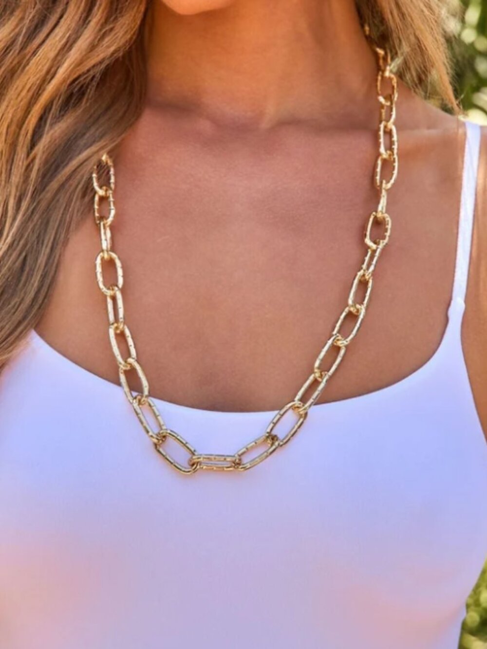 Amalfi Gold Link Necklace